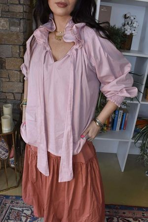 Paloma Poet Blouse Rose
